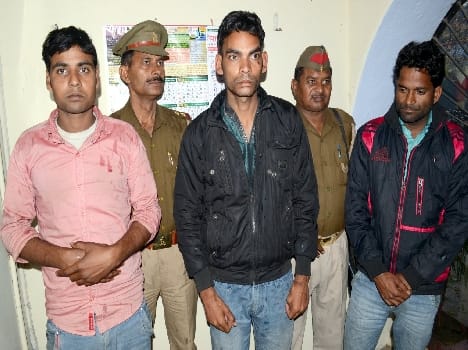 Plunder charges Three arrested