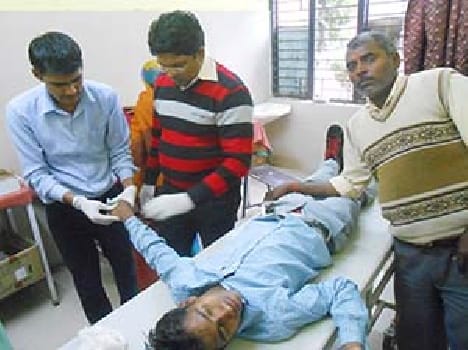 Bike rider killed in a road accident , fellow wounded