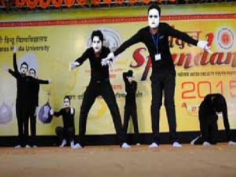Mime and Dance Presentation In SPANDAN