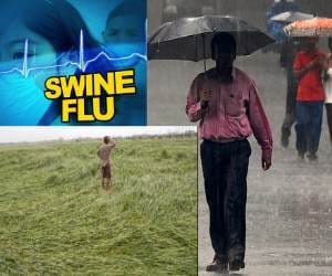 danger of swine flu increased due to rain, destruction of crops also