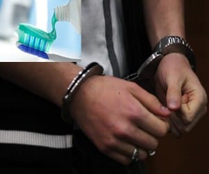 15 lakh toothpaste truck robbed