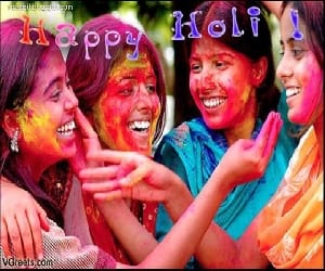 weather forecast on holi festival.