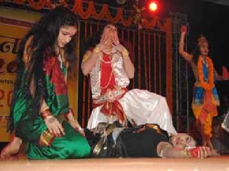 Story Of Dropadi Persent By Dance