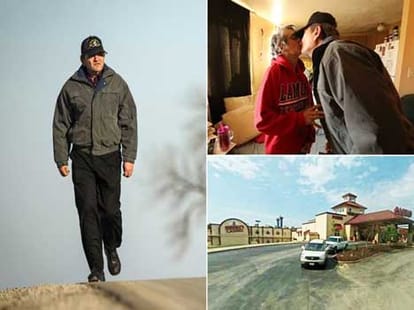grandfather who walks 35 miles per day