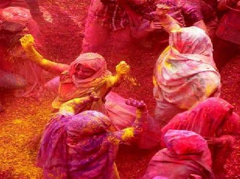 widows of vrindavan have celebrated holi 