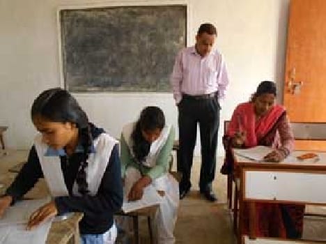 Intensive checking of exam places