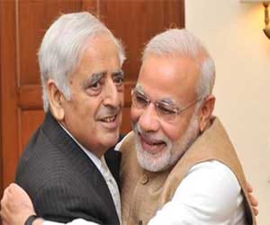 government formation in Jammu and Kashmir conselting after sangh agreement