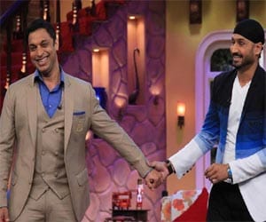 Shoaib criticised after mocking Pakistan cricket team in Indian comedy show.