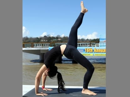 On international yoga day modi will lead India.