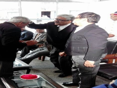 Holi Milan function held in the High Court