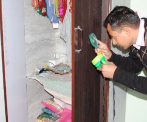 robbery in ex army chief v k singh brother house
