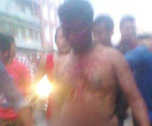 mob lynched rape accused.