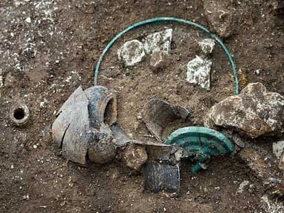 tomb excavated that has treasures