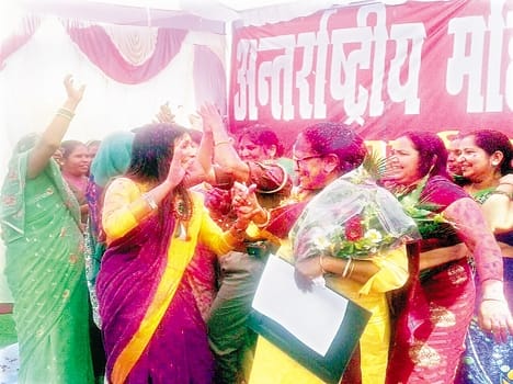 programe on women's day