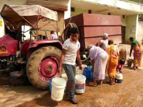 Heat to knock the water crisis deepens