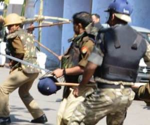 collectorate lathicharge matter in high court 