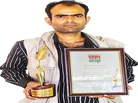 farmer Pankaj Singh got Agriculture Award