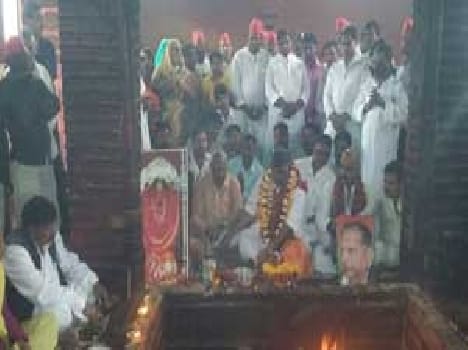 Fire - worship for the health of soft