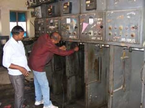  The power supplies drying hundred villages