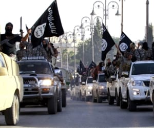 growing strength of IS