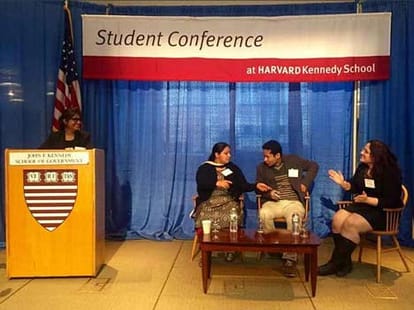 false claim to lecture at Harvard's university daughter of Lalu