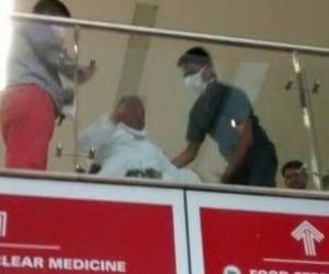 mulayam singh discharge, back in lucknow