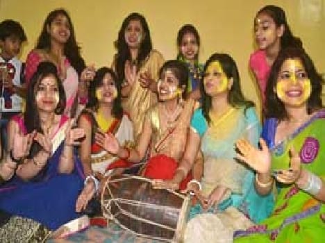 Lions club member Participate in Holi millan samaroh 