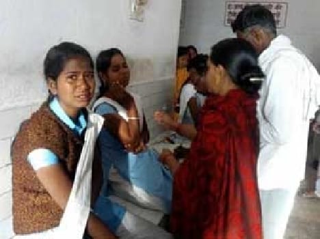 Auto filled with students fired, missed exams