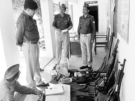 Police station by surprise inspection