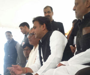 Three years work of SP govt in Uttar Pradesh.