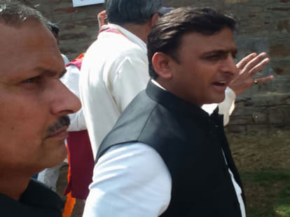 Three years work of SP govt in Uttar Pradesh.