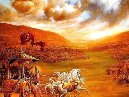 sun eclipse during mahabharat save arjun life