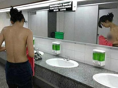 nude photo of a chinies woman goes viral from thai airport