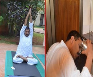 because of this Kejriwal was ill now improving