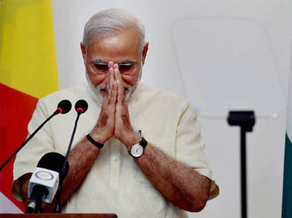PM modi video confrencing with CS of himachal.