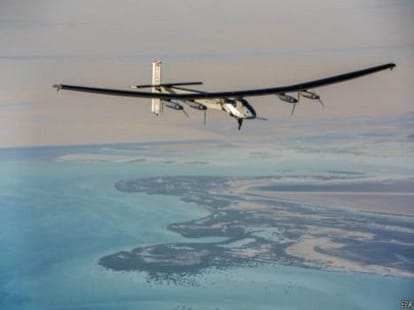 solar plane land in ahmedabad