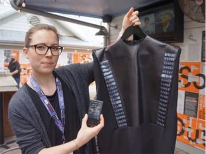 Wearable solar: you can charge your mobile with clothes