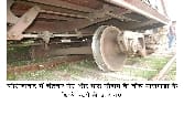 Naini landed in freight wagon derailed