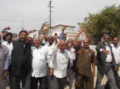 Angry advocate, took procession