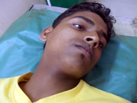 Bike collision Two students injured