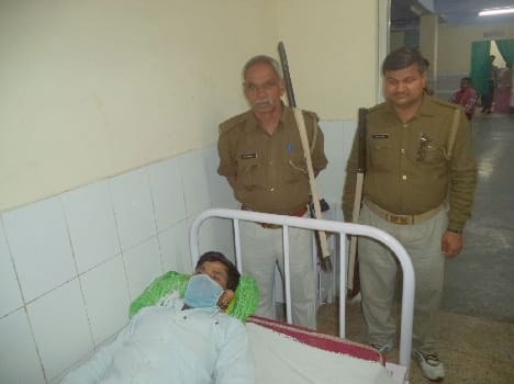 Lucky Gangestr TB , admiit in district hospital