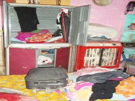 one lakh of cash stolen including property 