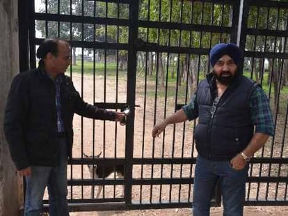 row in jkca, ground locked