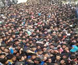 20k youth turnout for army recruitment in kashmir