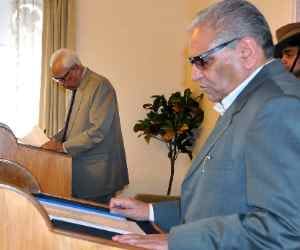 mohammad shafi sworns as protem speaker of LA