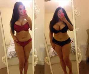 police officer who had a plus size bikini photoshoot
