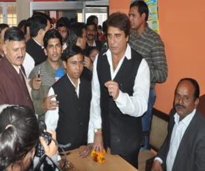 rajbabbar elected to rajyasabha.