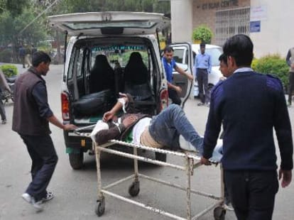 bloody accident in karnal: save lives job on stake