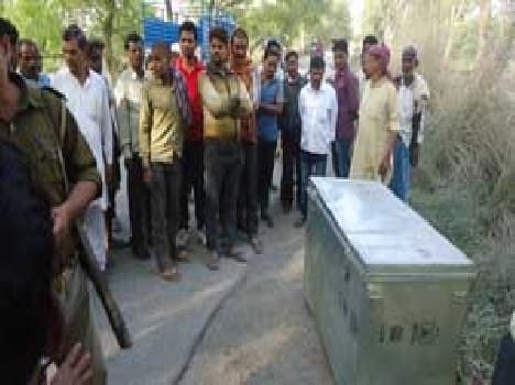 The man's body was recovered in boxes sensation