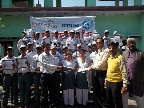 Trainees Uniforms were distributed